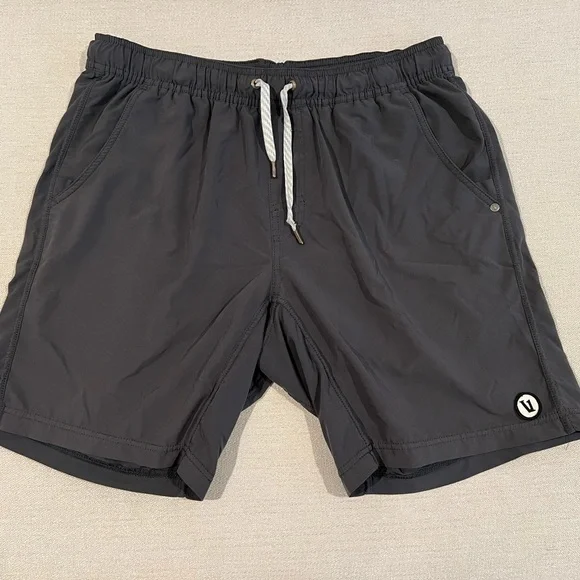 Vuori Men's Athletic Shorts - Black, Light Gray, Dark Gray, Pink, Camouflage - Picture 6 of 8